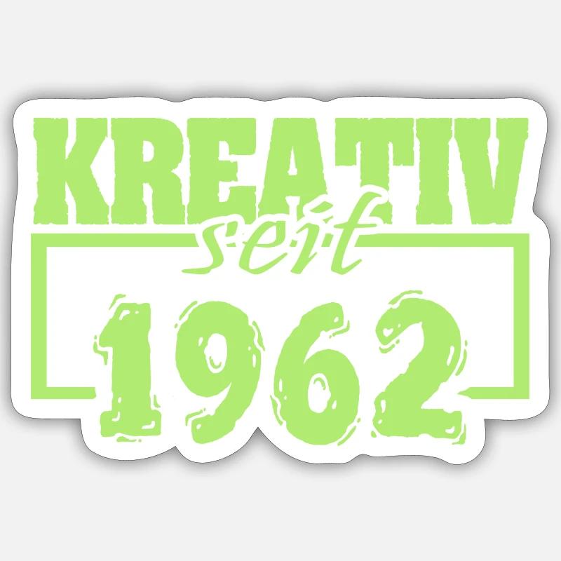 1962 Sticker Größe S (10 x 10 cm)
