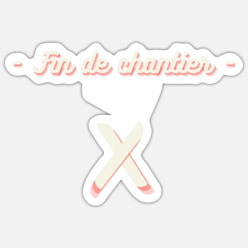 Sticker taille S (10 x 10 cm) - 