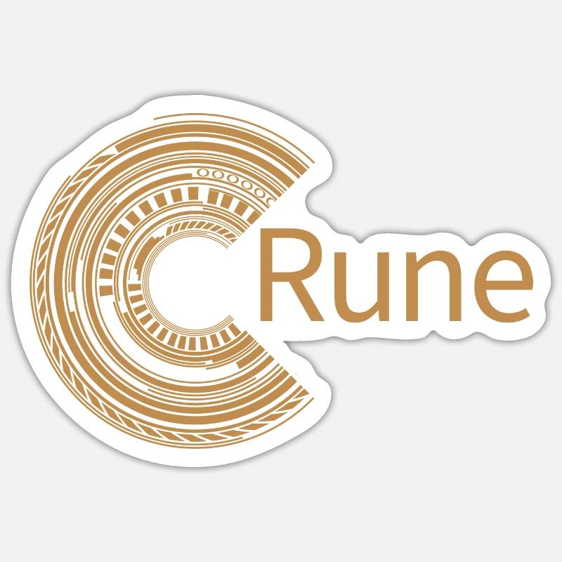 Pour Rune Sticker taille S (10 x 10 cm)