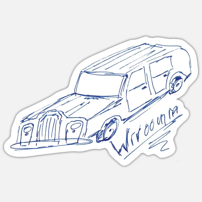 Sticker taille S (10 x 10 cm) - 