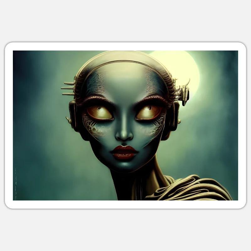 Venus - Sticker size S (10 x 10 cm) - white matte