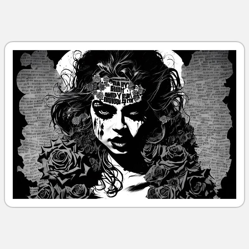 Sticker Größe S (10 x 10 cm) - 