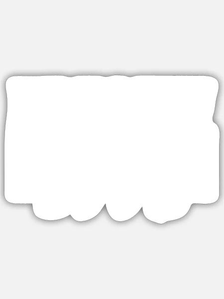 Schauspielerin 1998 - Sticker Größe S (10 x 10 cm) - Mattweiß