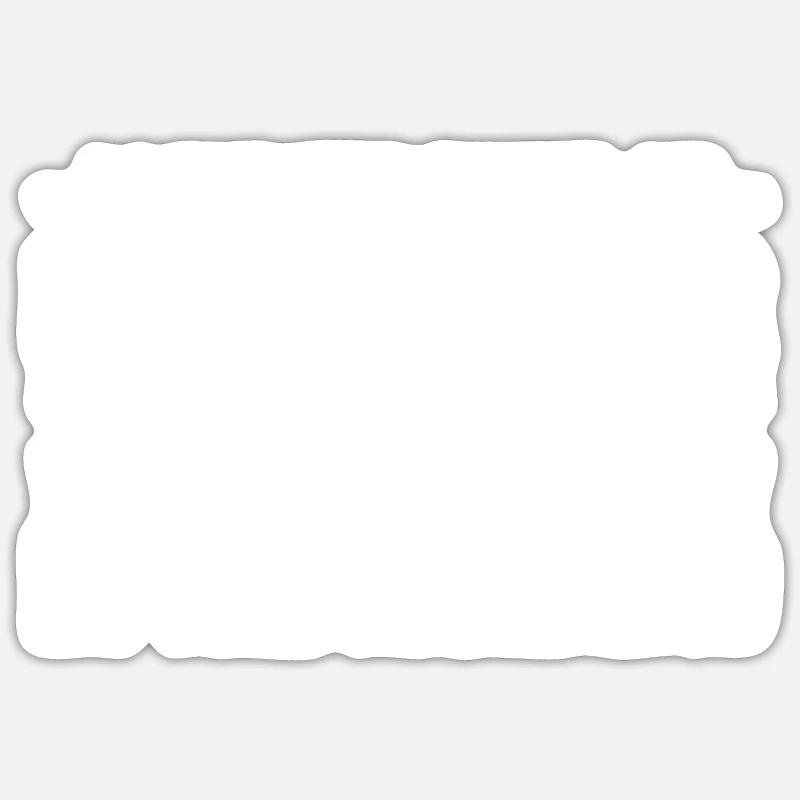 Muzzleloader - Sticker Größe S (10 x 10 cm) - Mattweiß