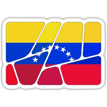 Venezuela Venezuela - Sticker size S (10 x 10 cm) - white matte - Front
