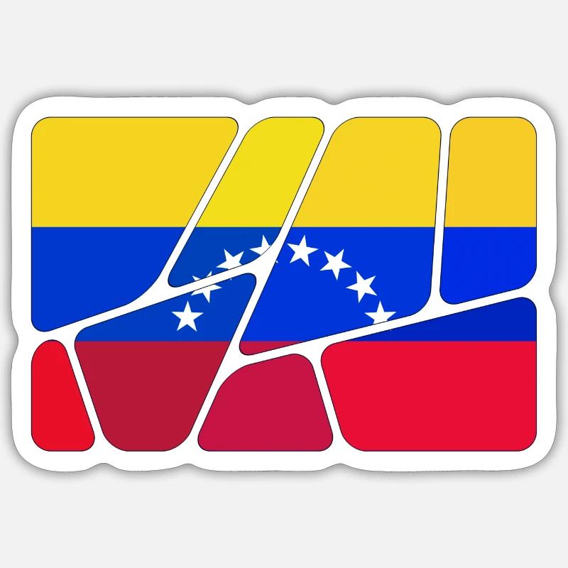 Venezuela Venezuela - Sticker size S (10 x 10 cm) - white matte