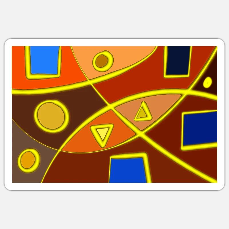 Sticker taille S (10 x 10 cm) - 