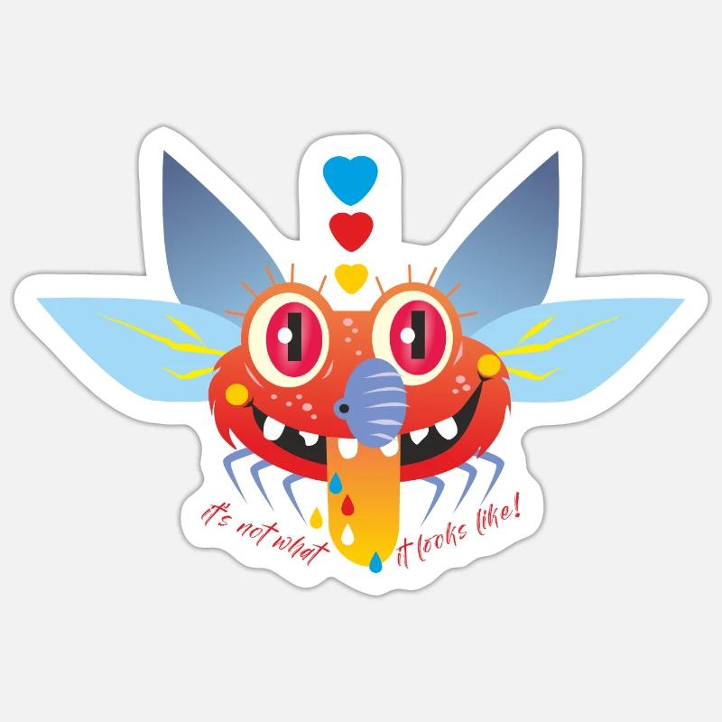 Sticker Größe S (10 x 10 cm) - 