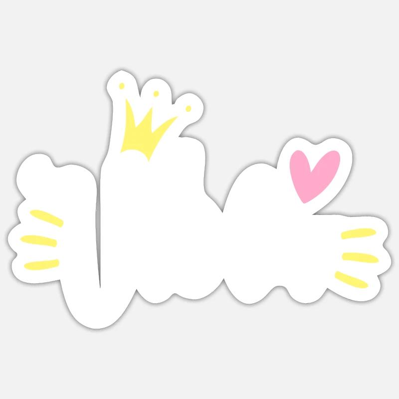 Sticker Größe S (10 x 10 cm) - 