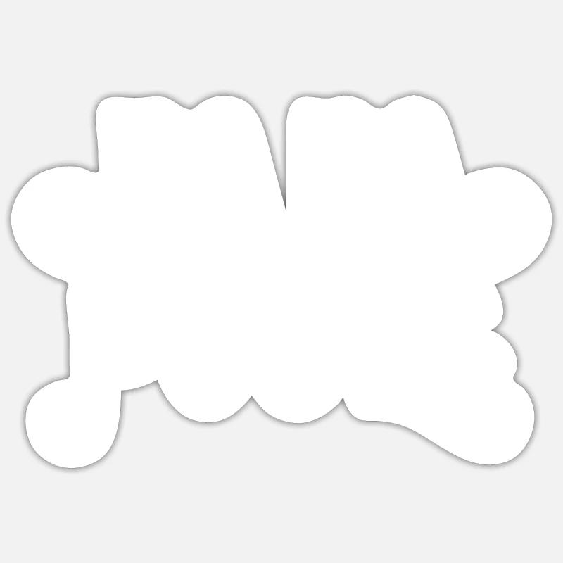 Sticker taille S (10 x 10 cm) - 