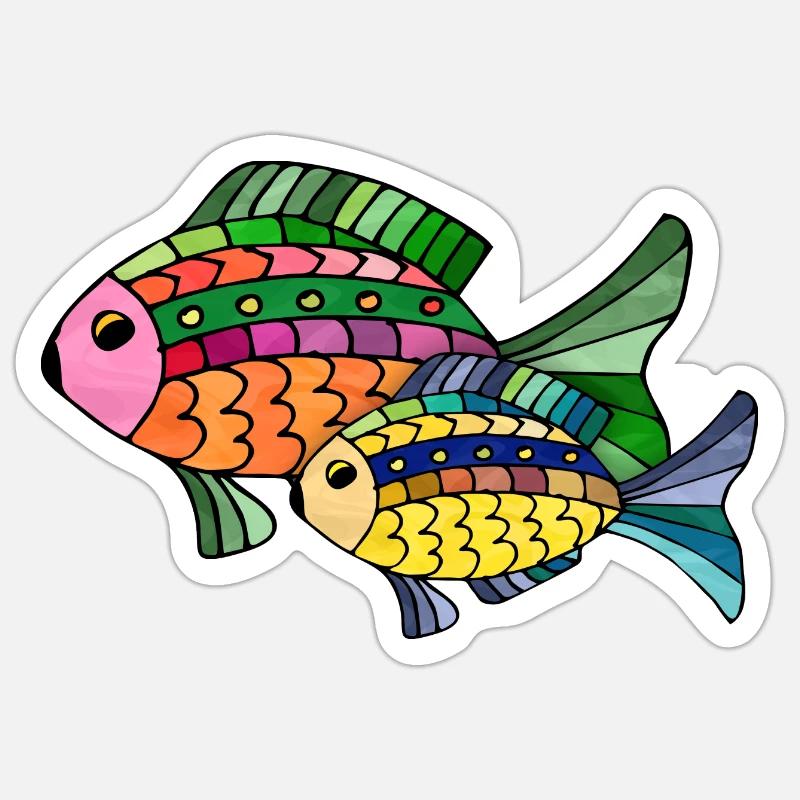 Sticker Größe S (10 x 10 cm) - 
