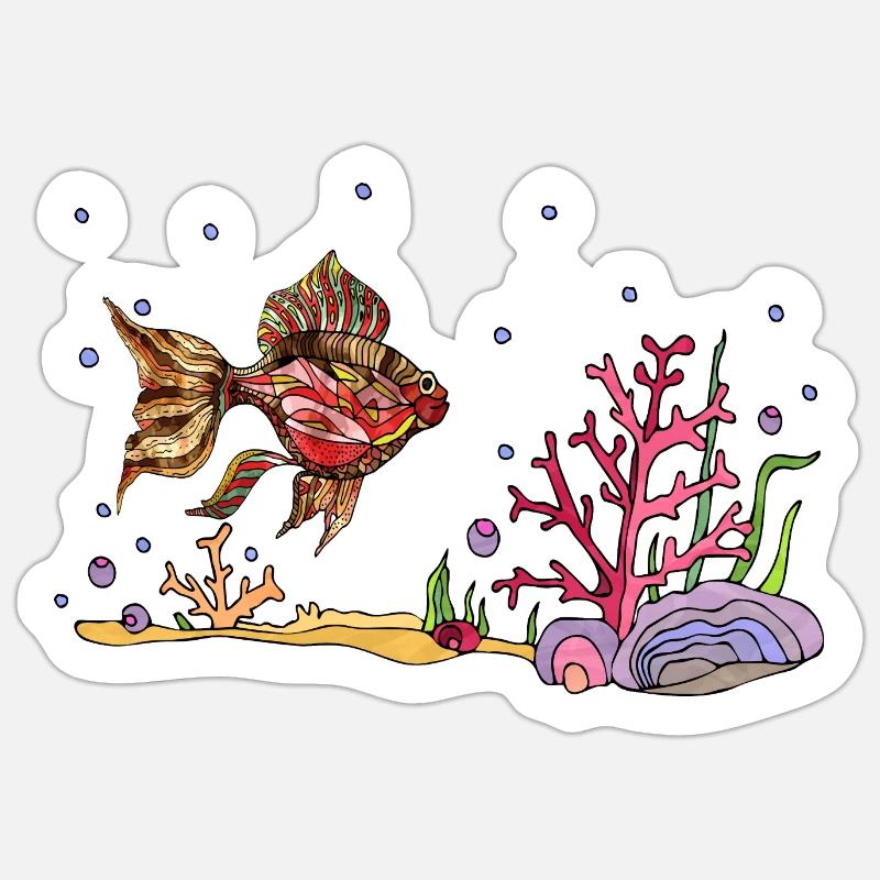 Sticker Größe S (10 x 10 cm) - 
