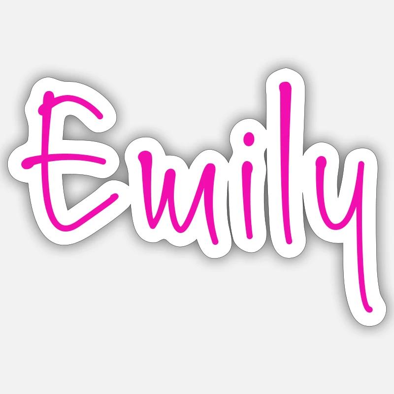 Emily Sticker size S (10 x 10 cm)