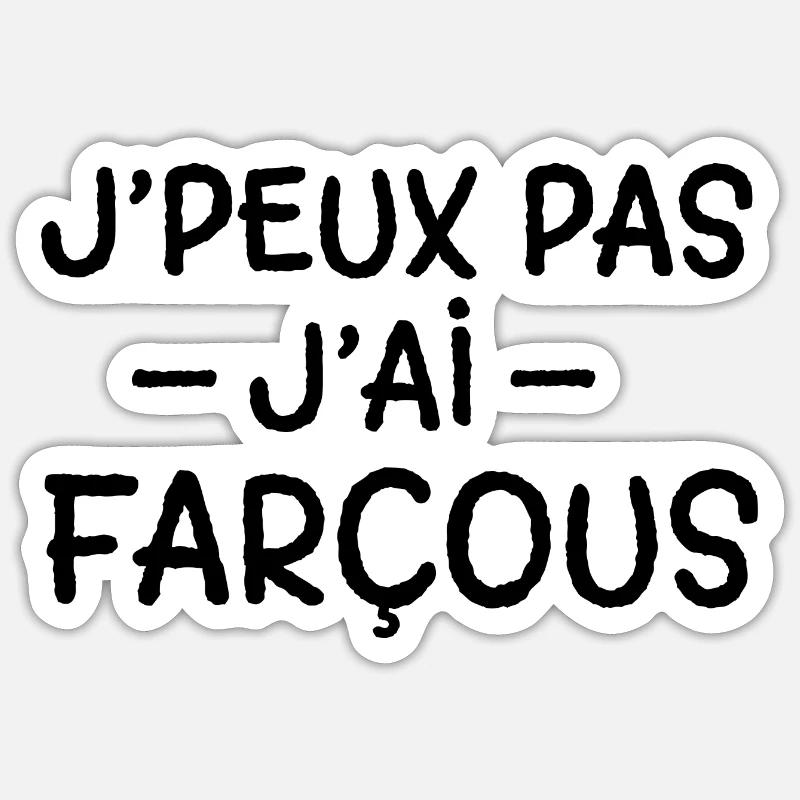 Sticker taille S (10 x 10 cm) - 