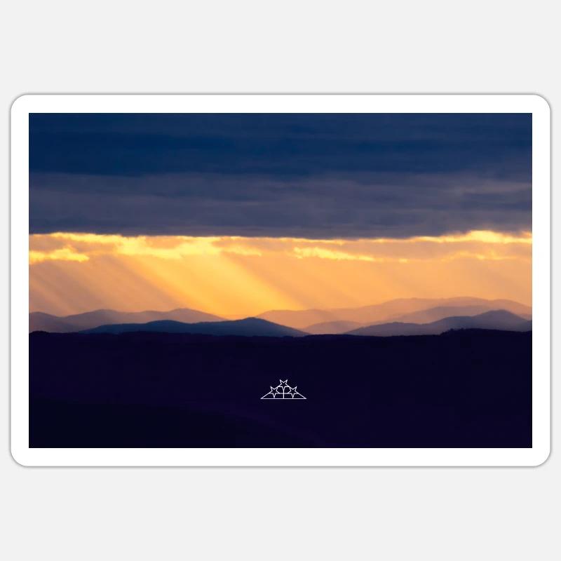 Alpine Sticker size S (10 x 10 cm)