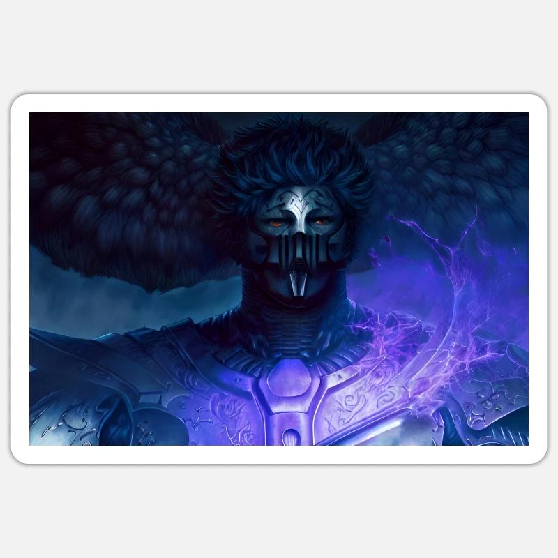 Dämon Sticker Größe S (10 x 10 cm)