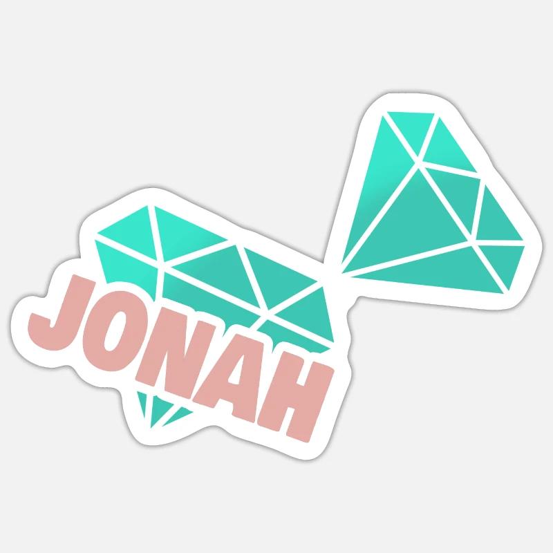 Gift for Jonah Sticker size S (10 x 10 cm)