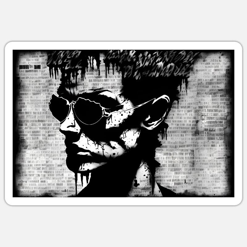 Sticker taille S (10 x 10 cm) - 