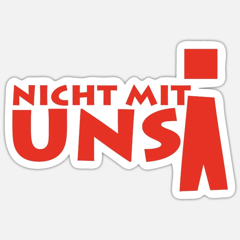 Sticker Größe S (10 x 10 cm) - 