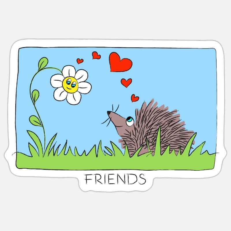 Sticker Größe S (10 x 10 cm) - 