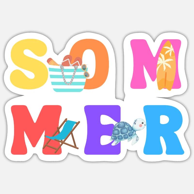 Sticker taille S (10 x 10 cm) - 