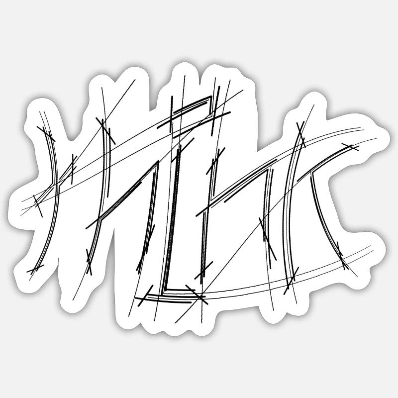 Sticker Größe S (10 x 10 cm) - 