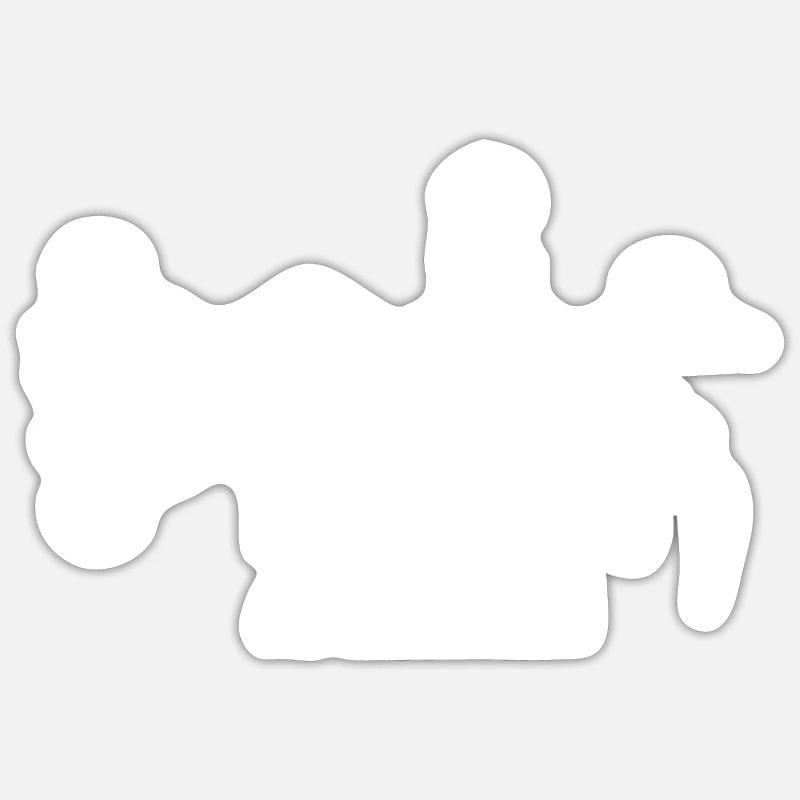 Formule structurelle d’adrénaline avec Climber Sticker taille S (10 x 10 cm)