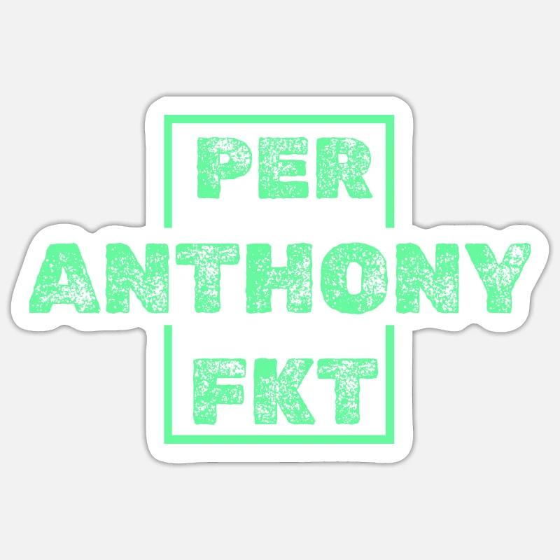 Anthony als Anthony Sticker Größe S (10 x 10 cm)