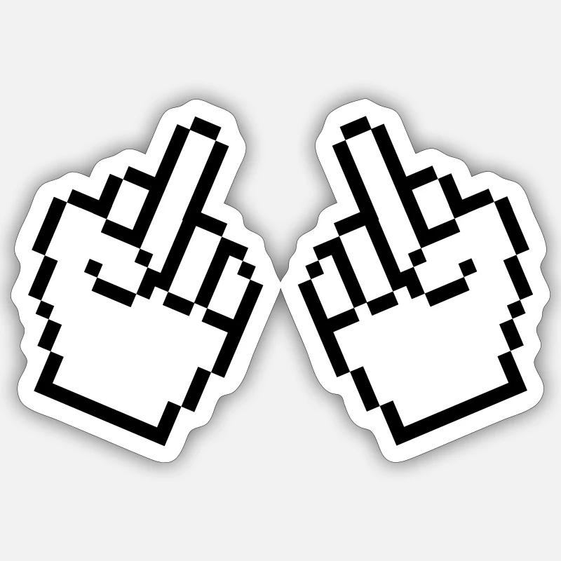 Sticker Größe S (10 x 10 cm) - 