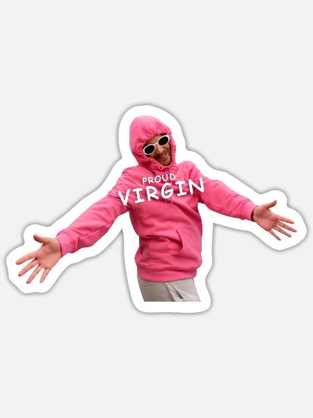 Valentine's Day - Forever Alone - Sticker Größe S (10 x 10 cm) - Mattweiß
