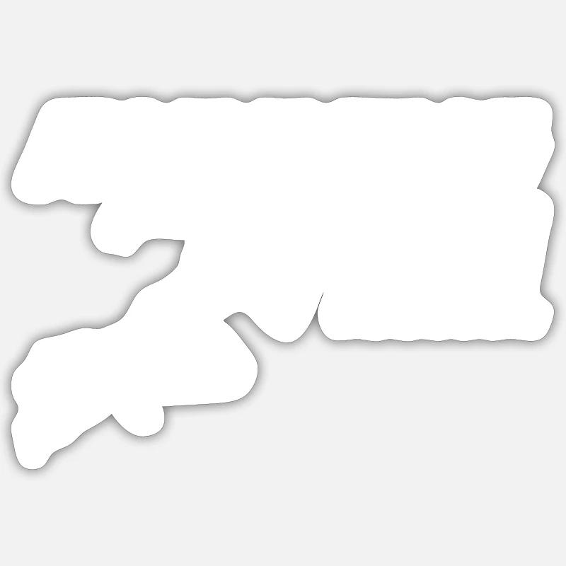 running team - Sticker size S (10 x 10 cm) - white matte