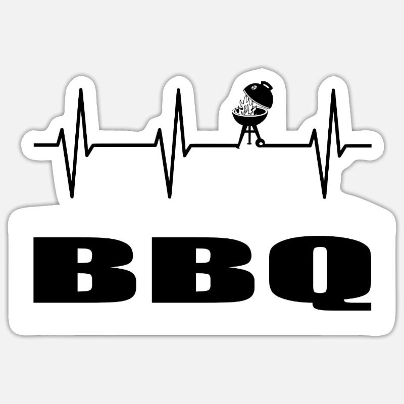 BBQ Sticker Größe S (10 x 10 cm)