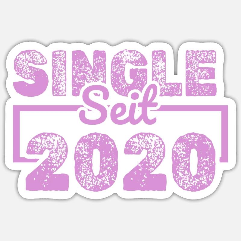 2020 - Sticker size S (10 x 10 cm) - white matte