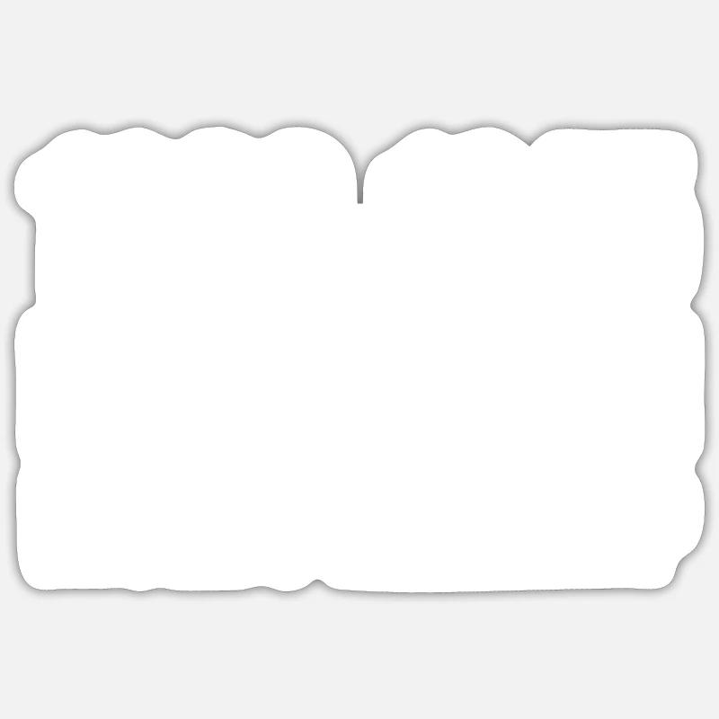 1933 1945 still nothing learned - Sticker size S (10 x 10 cm) - white matte