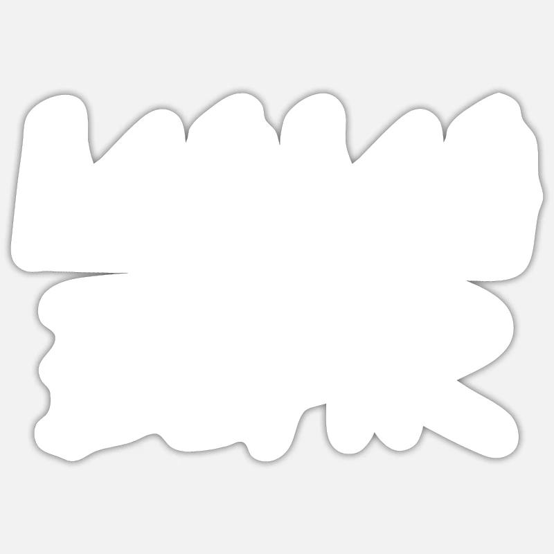 Mama bear - Sticker size S (10 x 10 cm) - white matte