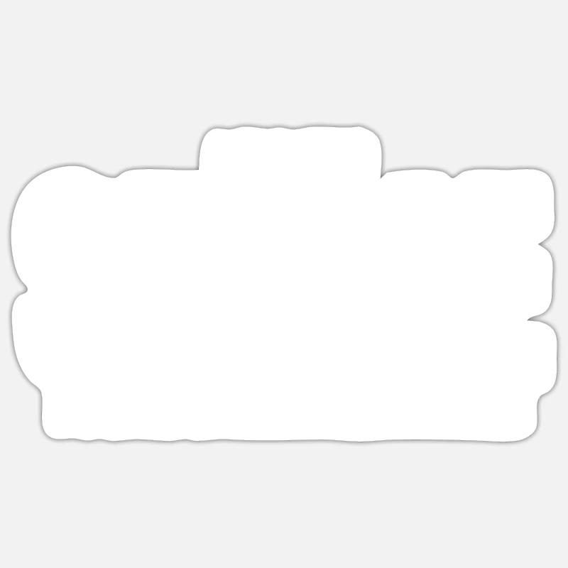 Single - Sticker size S (10 x 10 cm) - white matte
