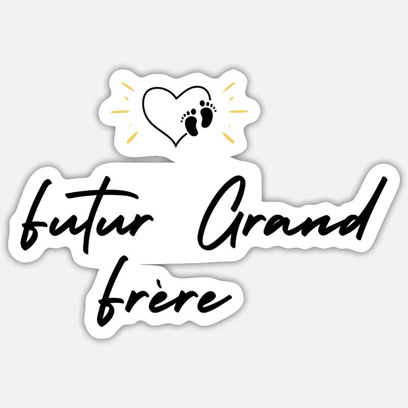 Future Big Brother - Ankündigung des Future Big Brother Sticker Größe S (10 x 10 cm)