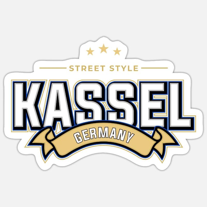 Kassel Sticker taille S (10 x 10 cm)