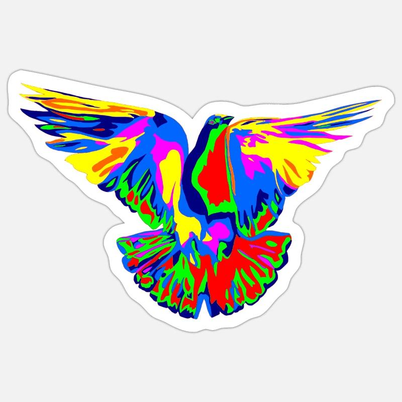 Sticker Größe S (10 x 10 cm) - 