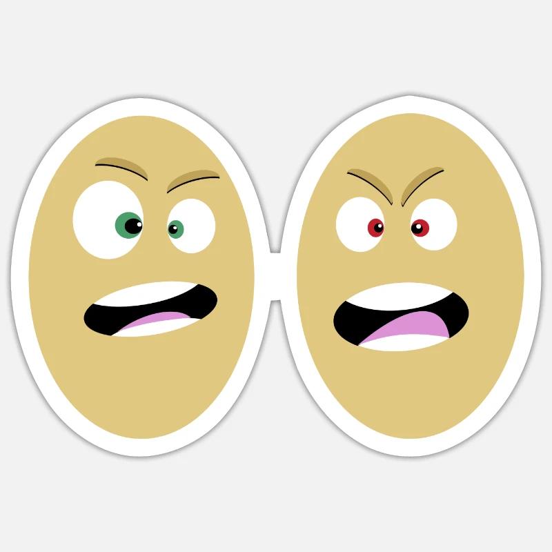 Sticker Größe S (10 x 10 cm) - 