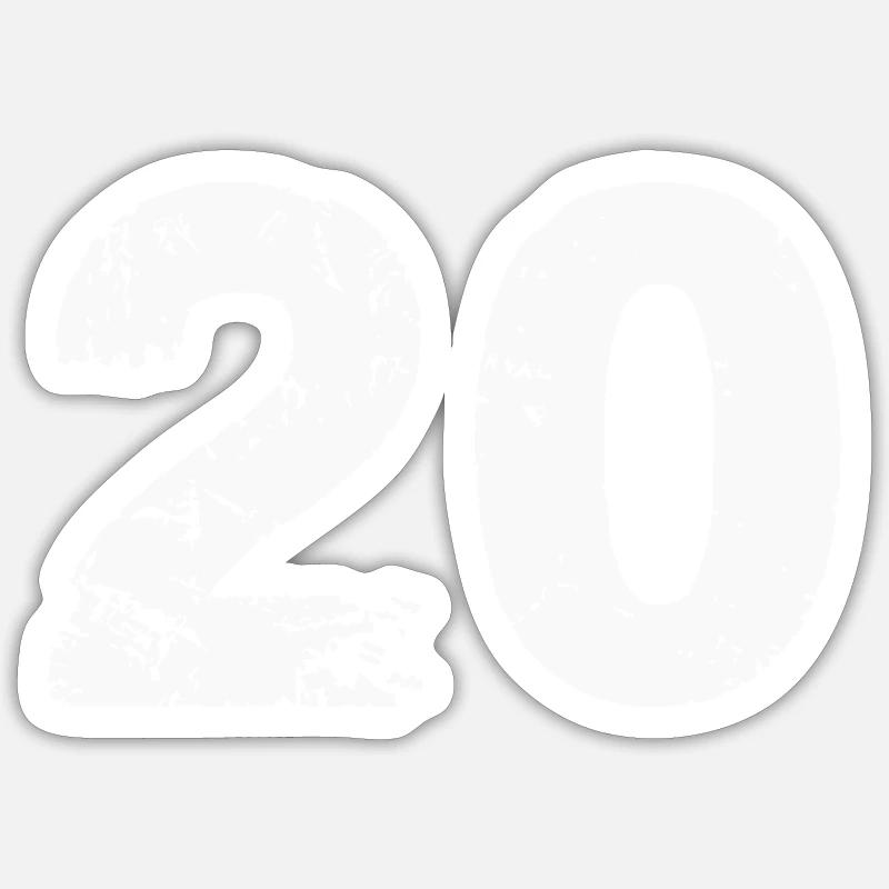 20 Sticker Größe S (10 x 10 cm)