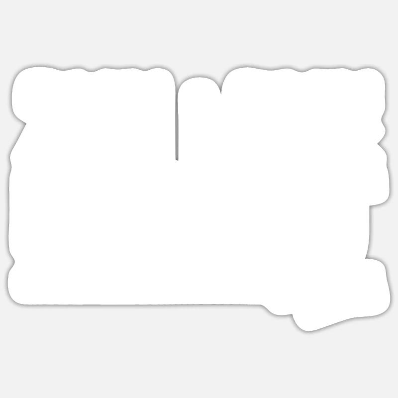 Syn ack repeat Conception pour un ventilateur réseau - Sticker taille S (10 x 10 cm) - blanc mat