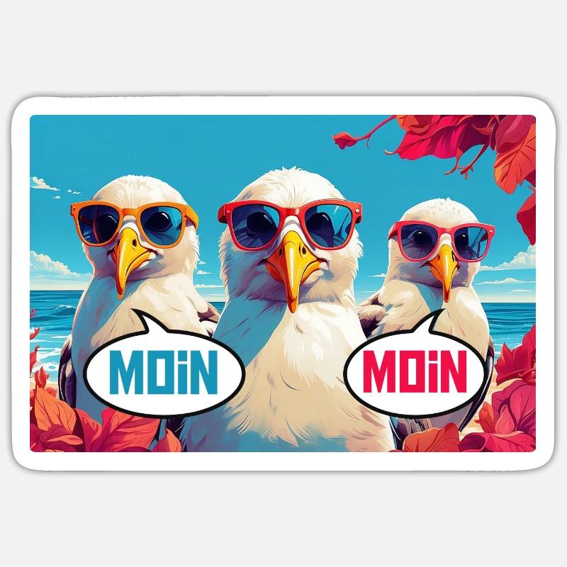 Sticker Größe S (10 x 10 cm) - 
