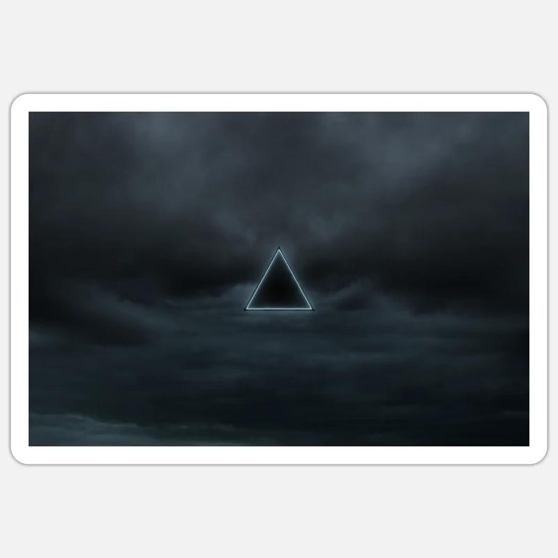 The Void Sticker size S (10 x 10 cm)