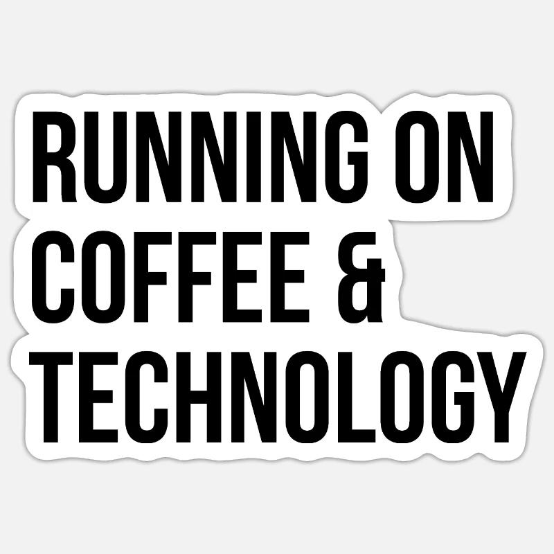 Technology Sticker size S (10 x 10 cm)