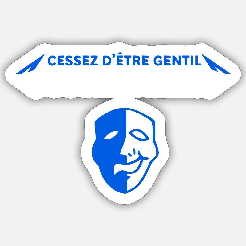 Sticker taille S (10 x 10 cm) - 
