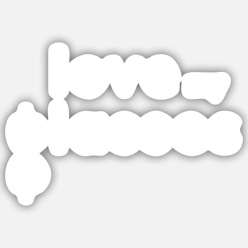 Sticker taille S (10 x 10 cm) - 