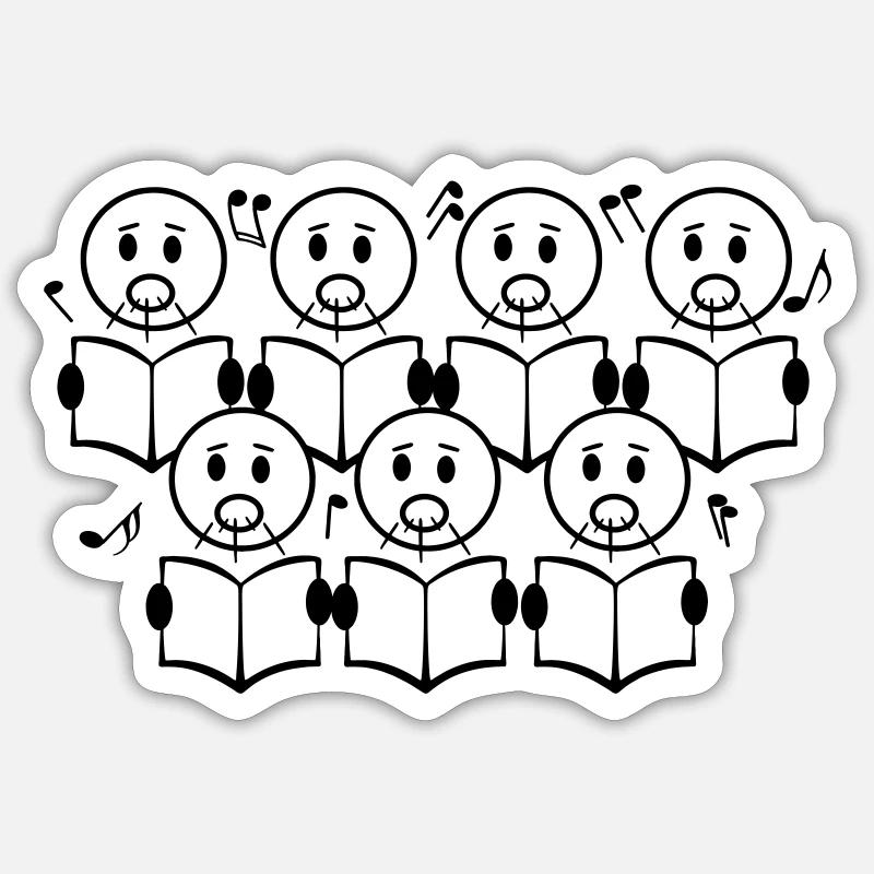 Sticker Größe S (10 x 10 cm) - 
