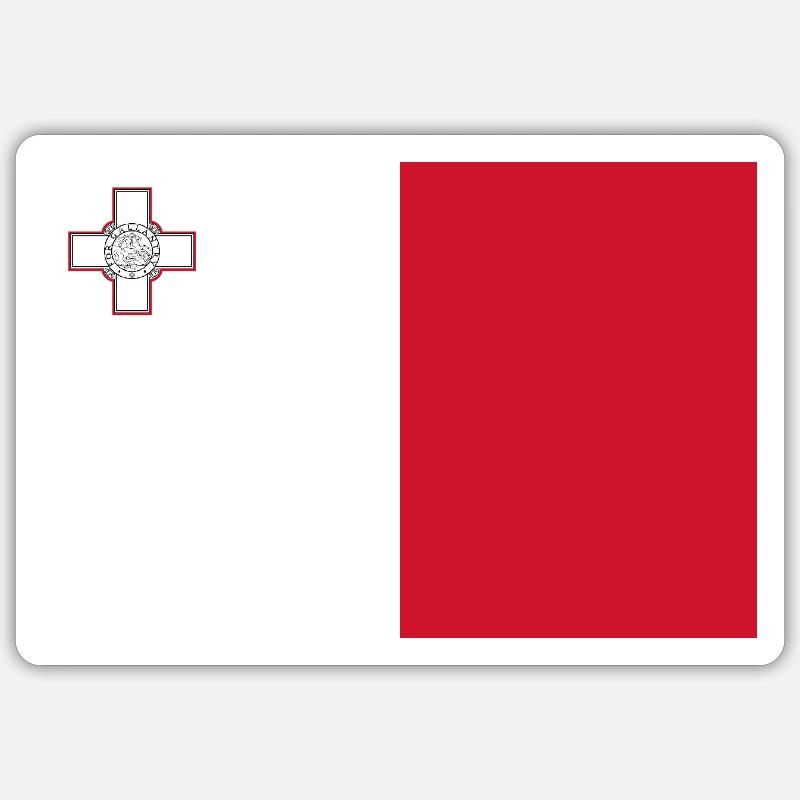 Malte Sticker taille S (10 x 10 cm)