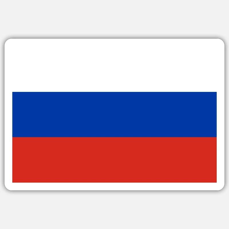 Russie Sticker taille S (10 x 10 cm)